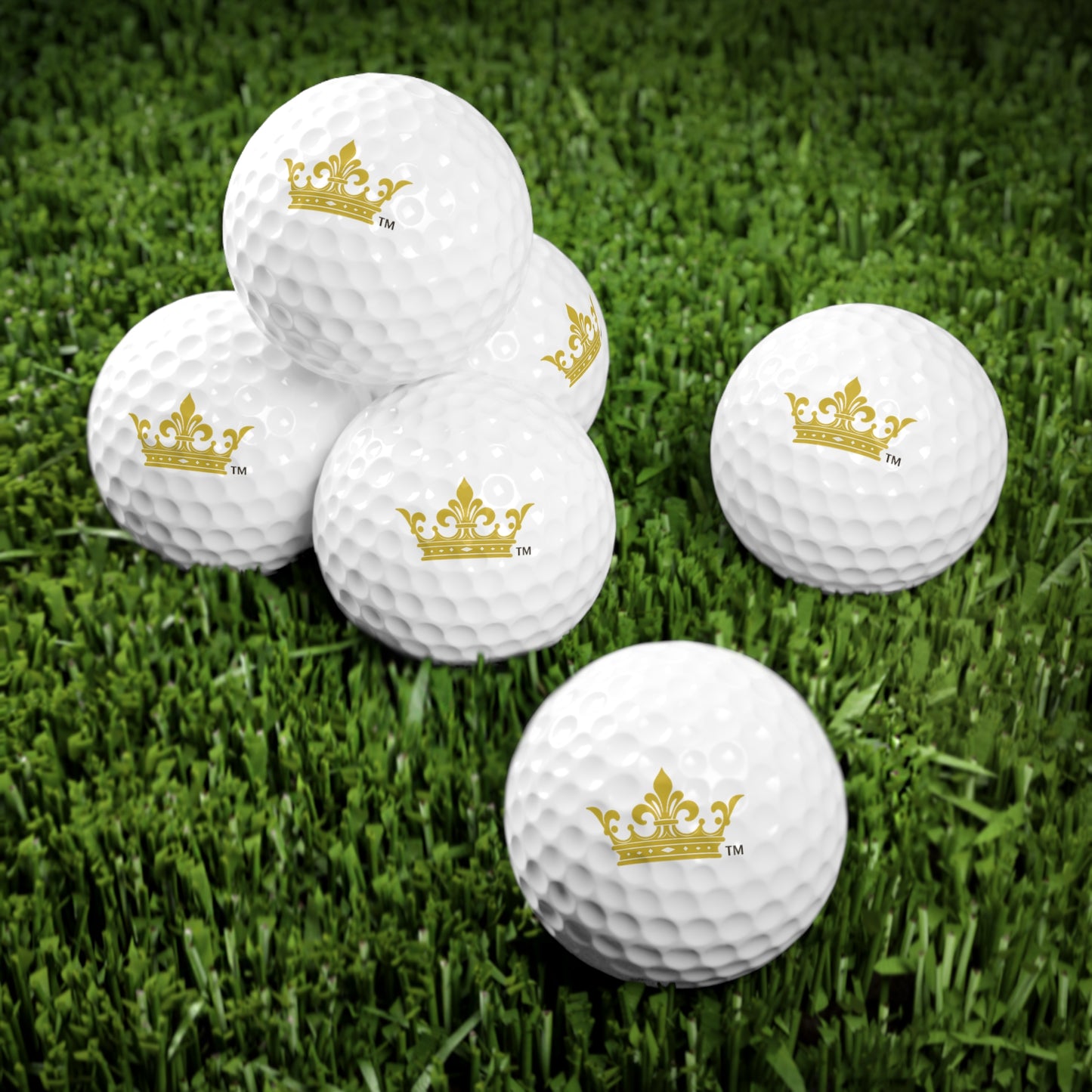 Custom Golf Balls Set, 6-pack, Personalized Golf Gifts, Golf Tournament Supplies, Fun Golf Accessories, Unique Father’s Day Present