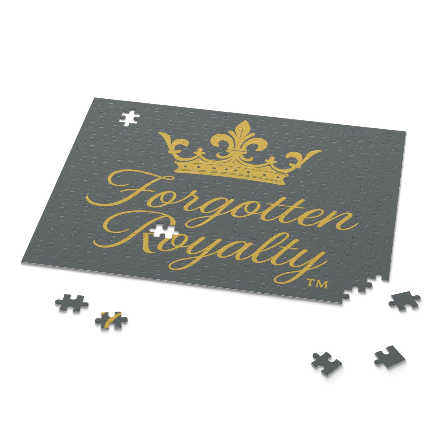 Forgotten Royalty Puzzle | Crown Design | Brain Teasers, Gift for Puzzle Lovers, Family Game Night, Home Décor, Royalty Theme