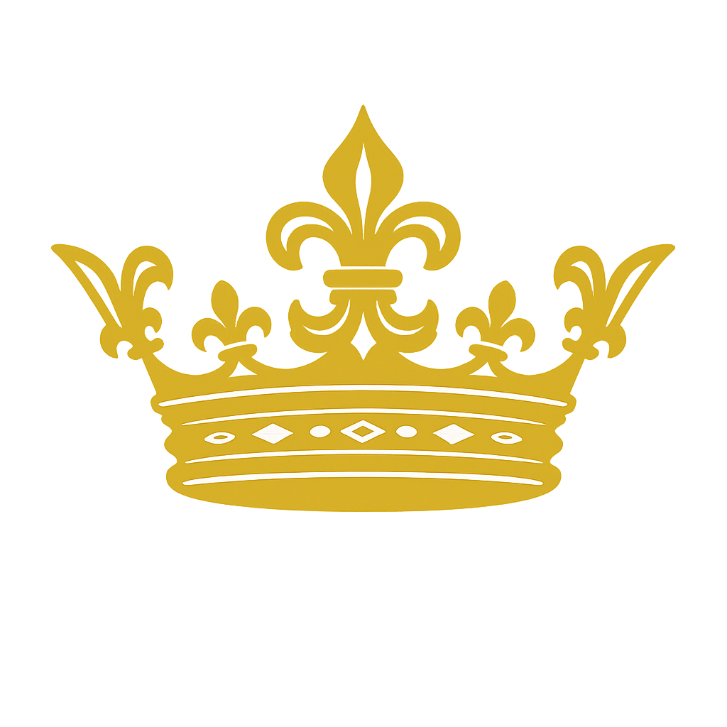 iillustration of  a golden crown symbolizing Forgotten Royalty 