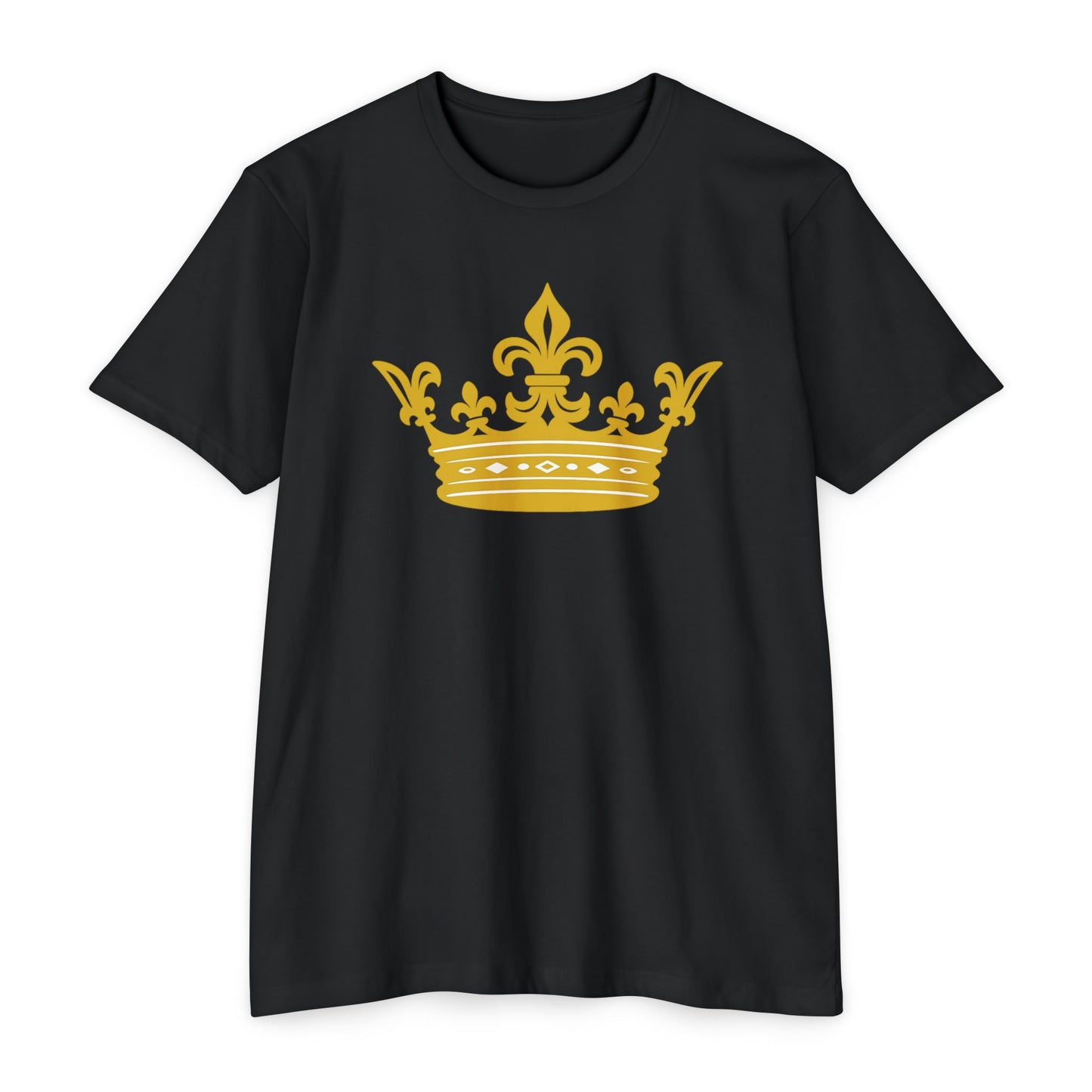 Crown Graphic T-Shirt for All Occasions, Unisex Tee, Birthday Gift, Casual Wear, Statement Shirt, Everyday Style