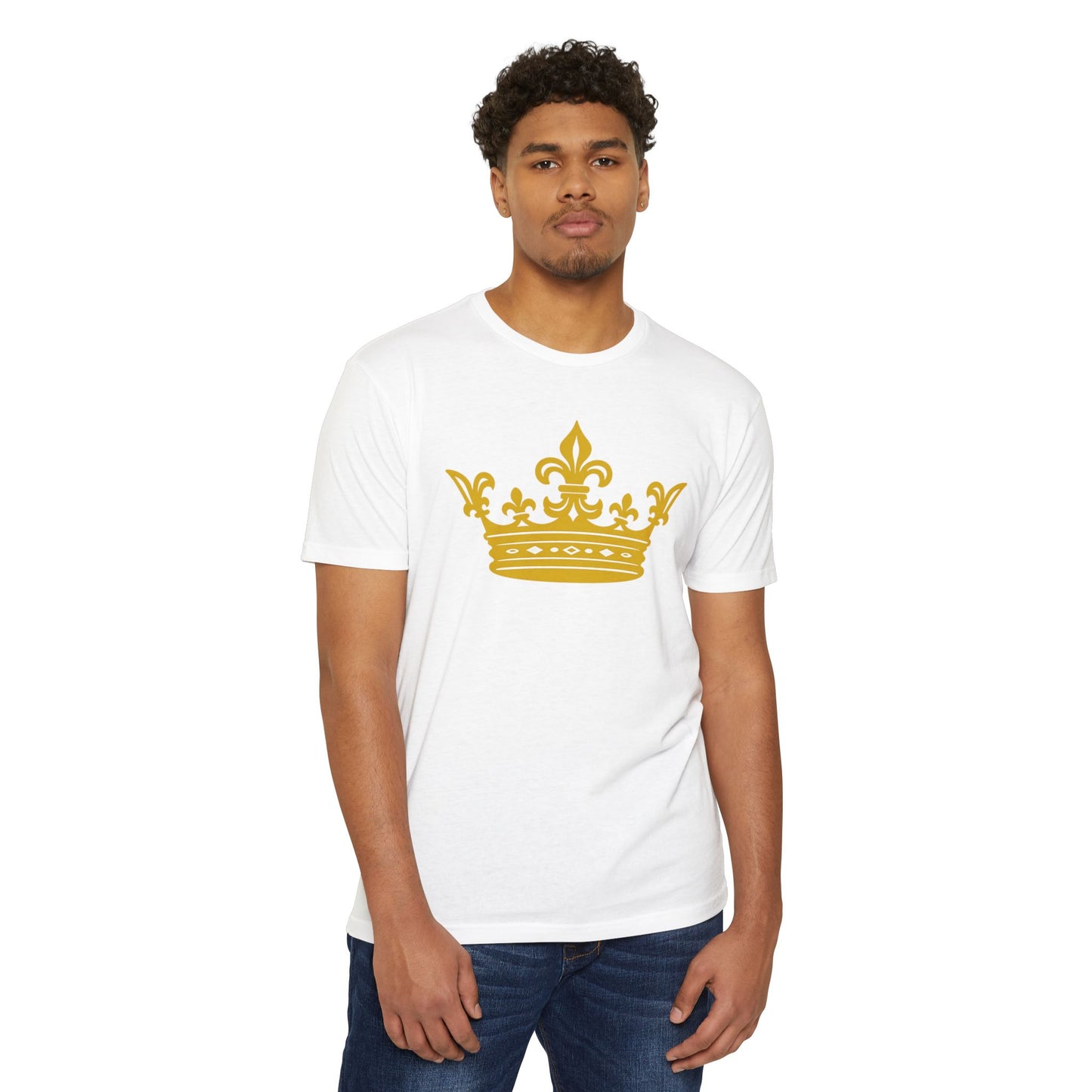 Crown Graphic T-Shirt for All Occasions, Unisex Tee, Birthday Gift, Casual Wear, Statement Shirt, Everyday Style