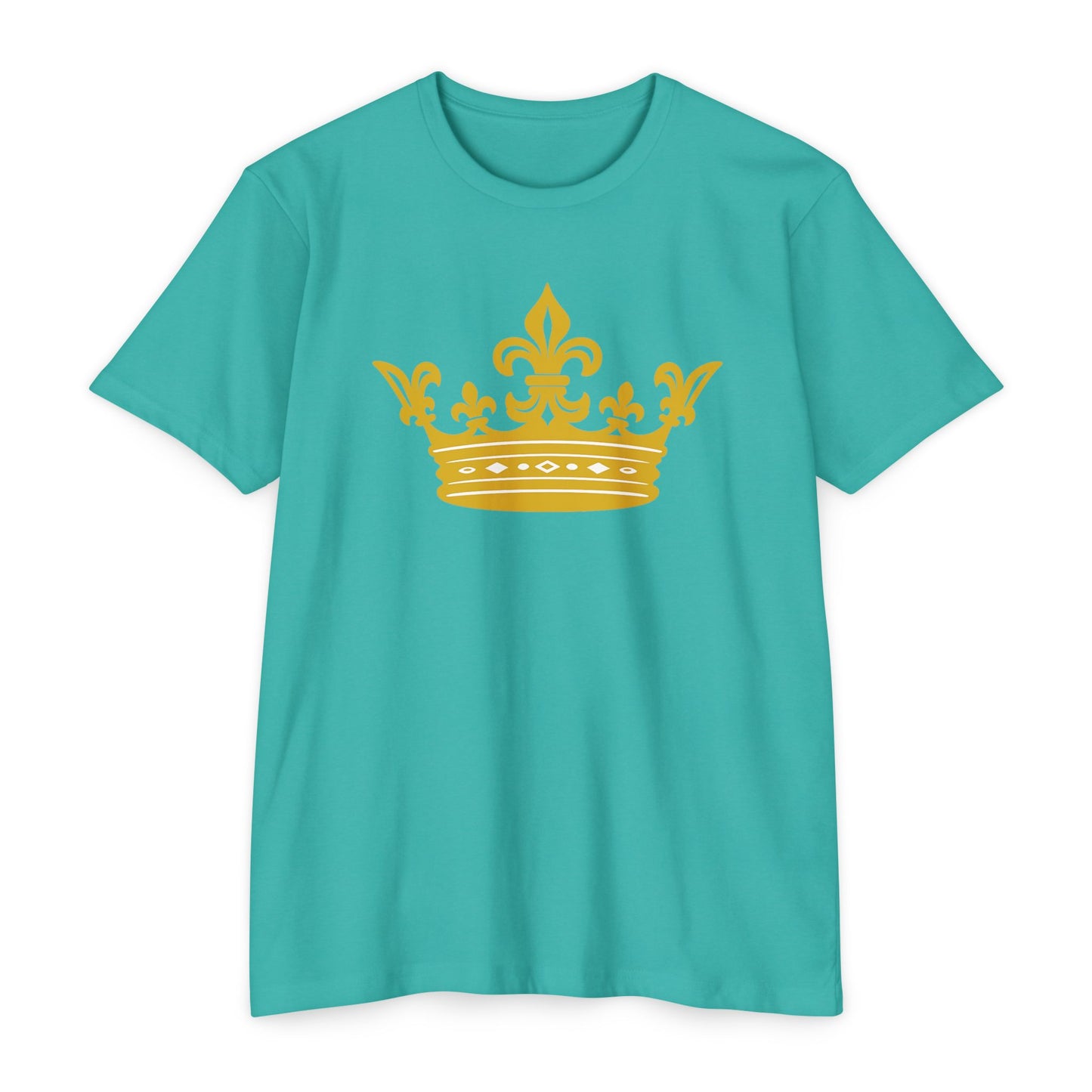 Crown Graphic T-Shirt for All Occasions, Unisex Tee, Birthday Gift, Casual Wear, Statement Shirt, Everyday Style