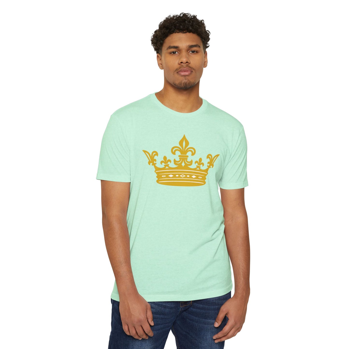 Crown Graphic T-Shirt for All Occasions, Unisex Tee, Birthday Gift, Casual Wear, Statement Shirt, Everyday Style