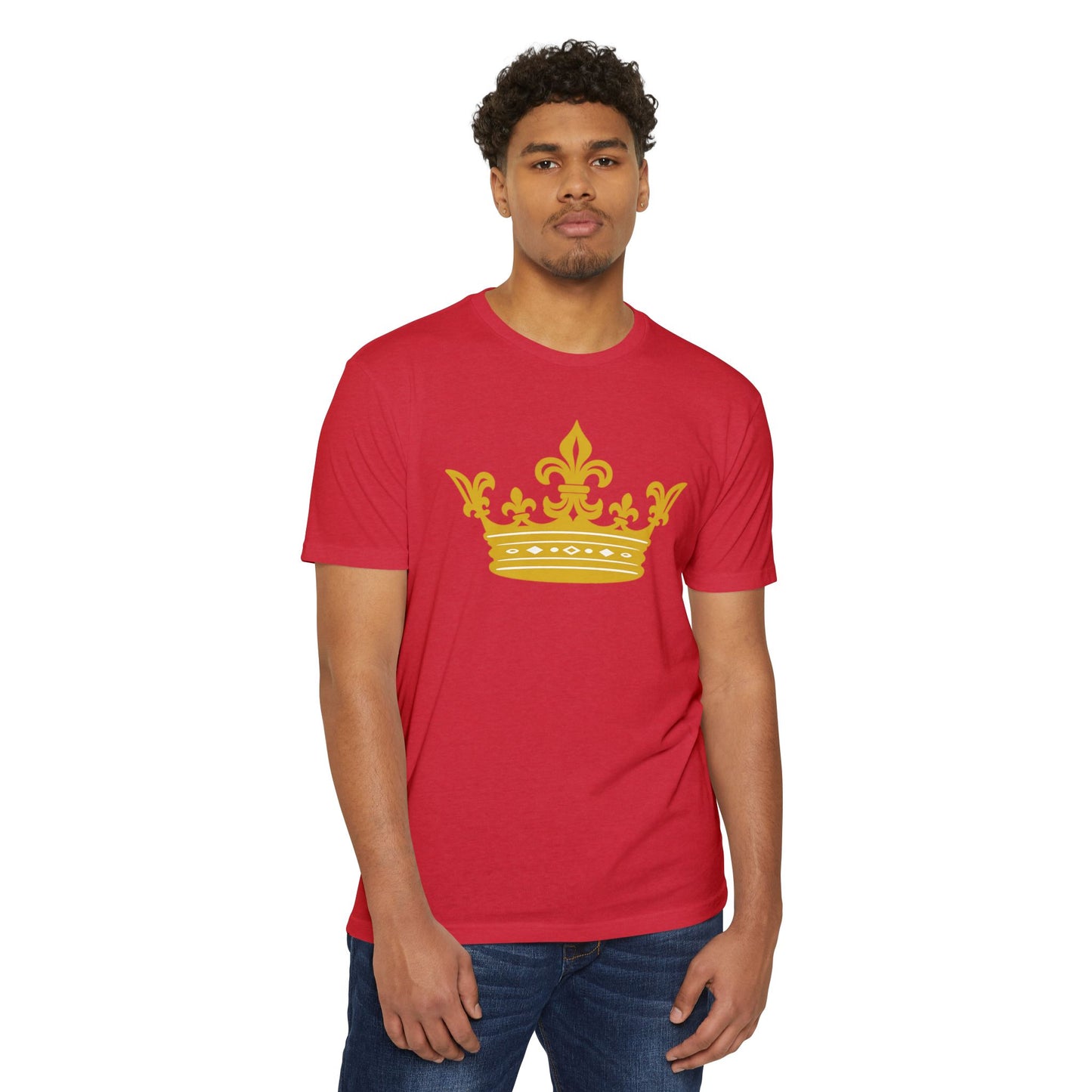 Crown Graphic T-Shirt for All Occasions, Unisex Tee, Birthday Gift, Casual Wear, Statement Shirt, Everyday Style