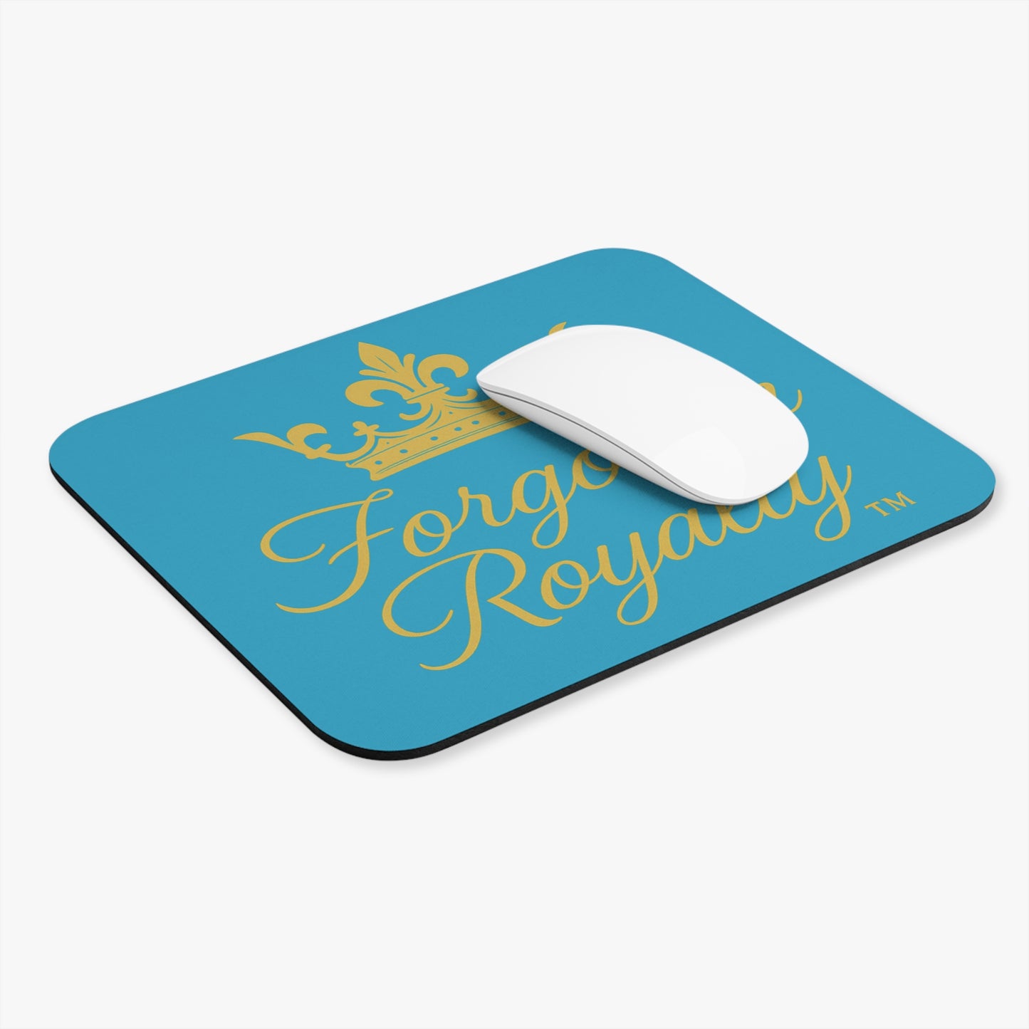 Crown Mouse Pad - Forgotten Royalty Design, Office Decor, Gift for Bloggers, Home Office Essentials, Computer Accessories