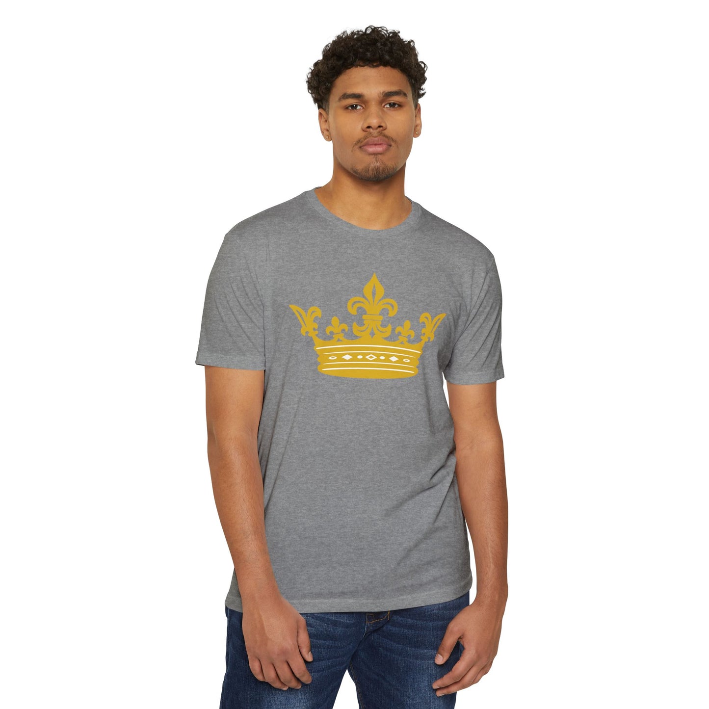 Crown Graphic T-Shirt for All Occasions, Unisex Tee, Birthday Gift, Casual Wear, Statement Shirt, Everyday Style