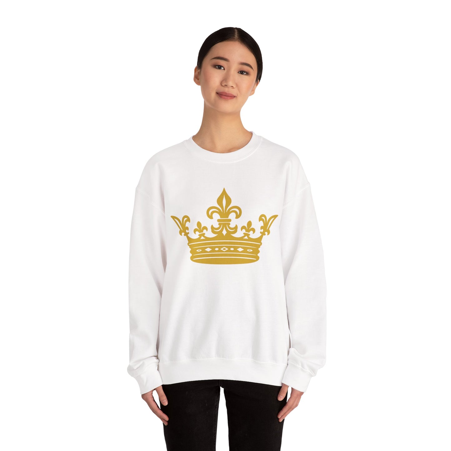 Crown Emblem Crewneck Sweatshirt
