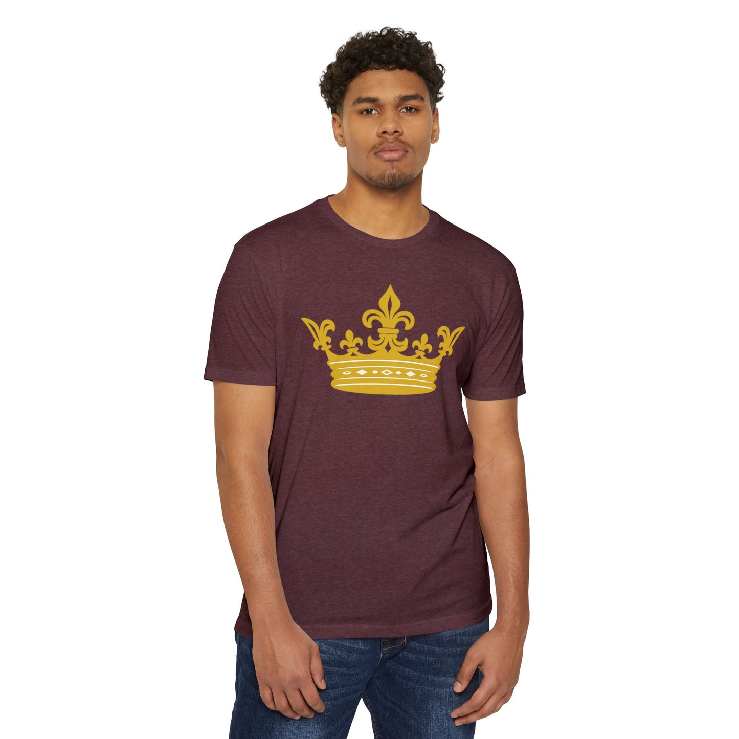 Crown Graphic T-Shirt for All Occasions, Unisex Tee, Birthday Gift, Casual Wear, Statement Shirt, Everyday Style