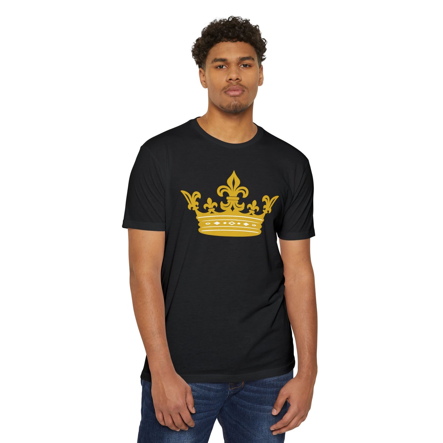 Crown Graphic T-Shirt for All Occasions, Unisex Tee, Birthday Gift, Casual Wear, Statement Shirt, Everyday Style