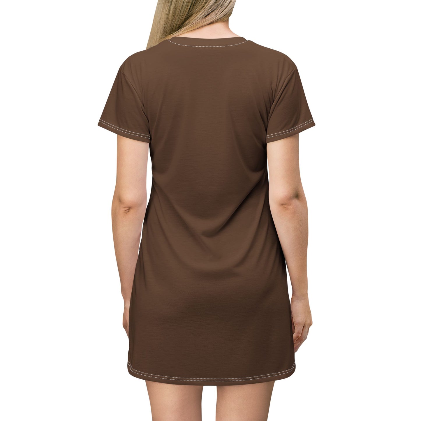 Copy of Chic T-Shirt Dress, Casual Fashion, Flowy Lounge Dress, Gift for Her, Everyday Wear, Birthday or Celebration Outfit