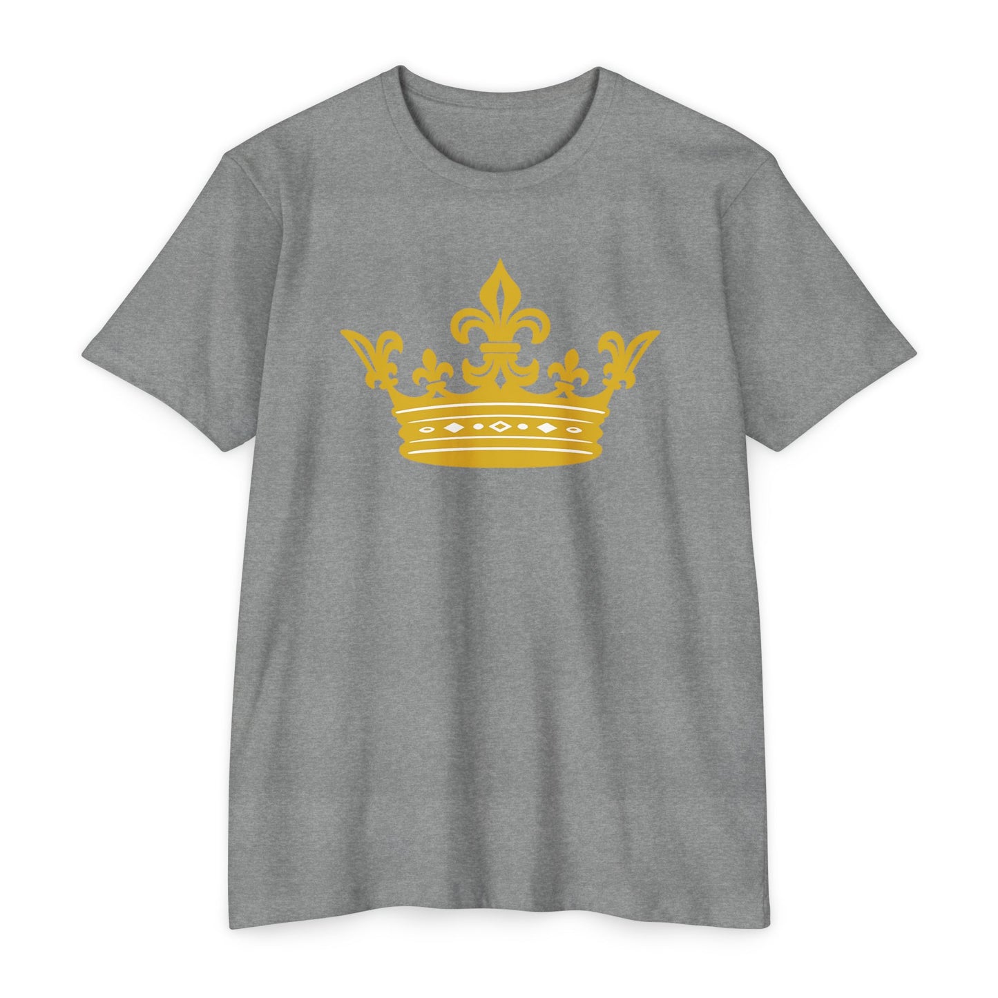 Crown Graphic T-Shirt for All Occasions, Unisex Tee, Birthday Gift, Casual Wear, Statement Shirt, Everyday Style