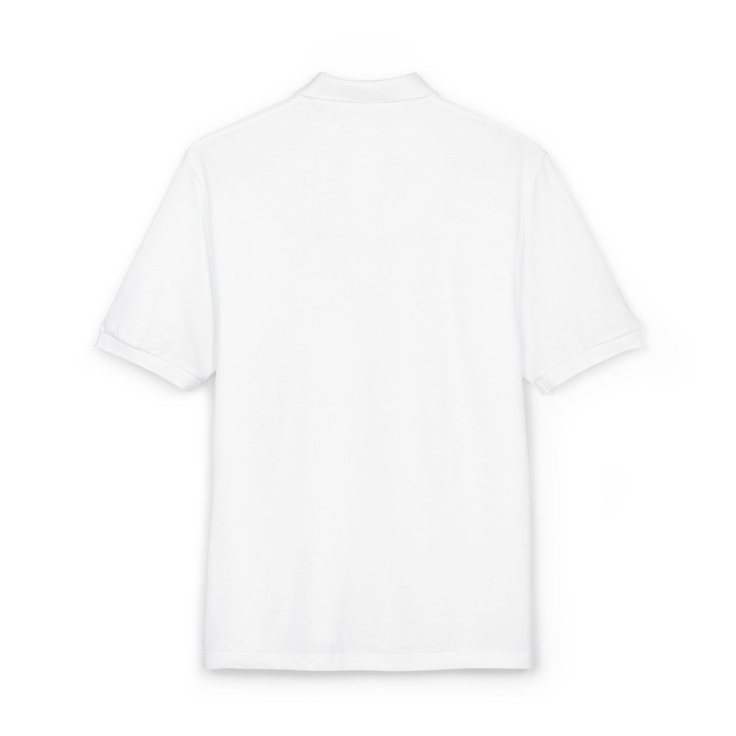 Embroidered Unisex Polo Shirt - Crown Design for Casual Elegance, Great for Weddings, Anniversaries, Birthdays, Father's Day