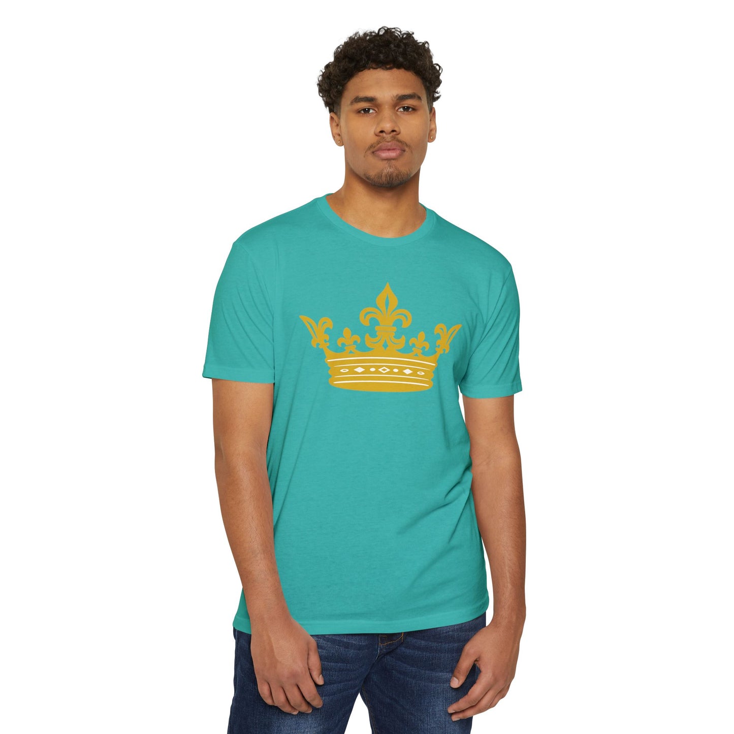Crown Graphic T-Shirt for All Occasions, Unisex Tee, Birthday Gift, Casual Wear, Statement Shirt, Everyday Style