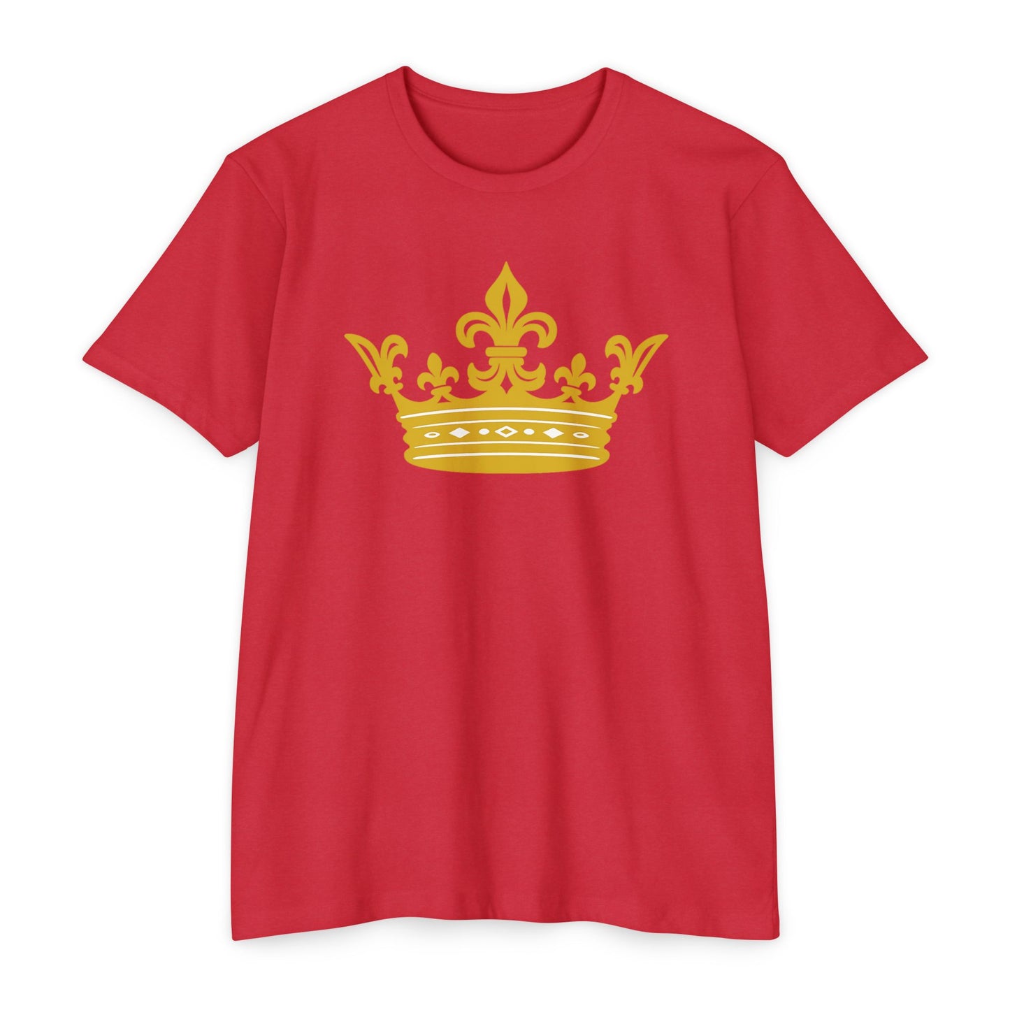 Crown Graphic T-Shirt for All Occasions, Unisex Tee, Birthday Gift, Casual Wear, Statement Shirt, Everyday Style