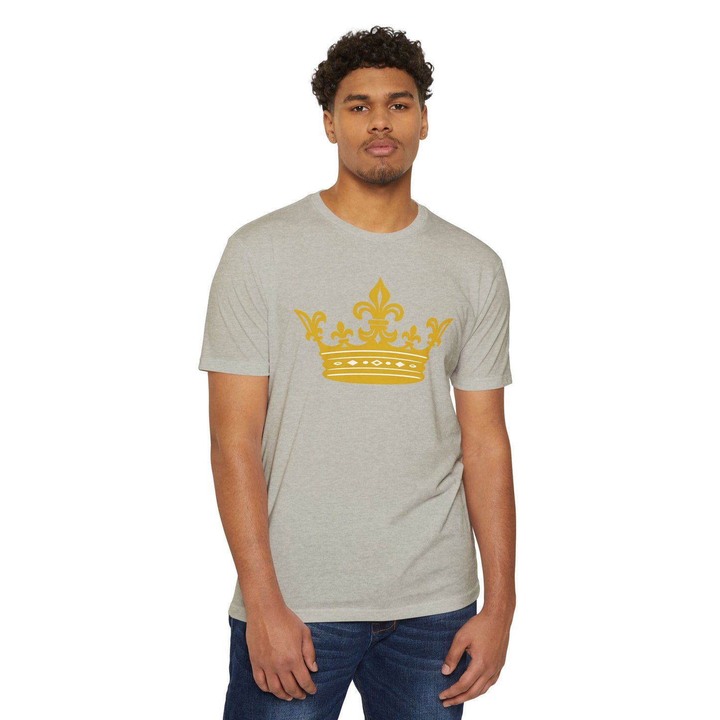 Crown Graphic T-Shirt for All Occasions, Unisex Tee, Birthday Gift, Casual Wear, Statement Shirt, Everyday Style