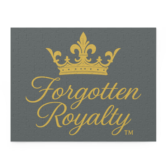 Forgotten Royalty Puzzle | Crown Design | Brain Teasers, Gift for Puzzle Lovers, Family Game Night, Home Décor, Royalty Theme