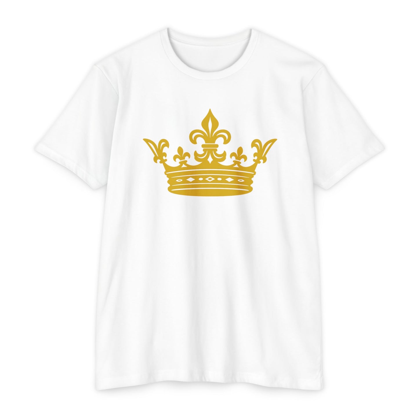 Crown Graphic T-Shirt for All Occasions, Unisex Tee, Birthday Gift, Casual Wear, Statement Shirt, Everyday Style