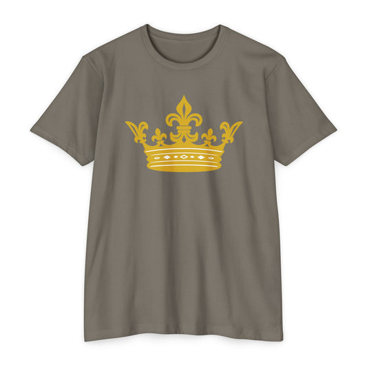 Crown Graphic T-Shirt for All Occasions, Unisex Tee, Birthday Gift, Casual Wear, Statement Shirt, Everyday Style