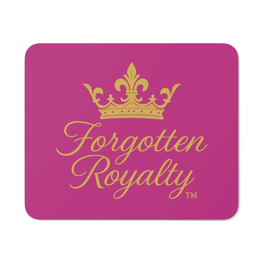 Royalty Inspired Desk Mouse Pad, Forgotten Royalty Mouse Pad, Pink Desk Accessory, Office Decor, Gift for Her, Computer Mouse Mat