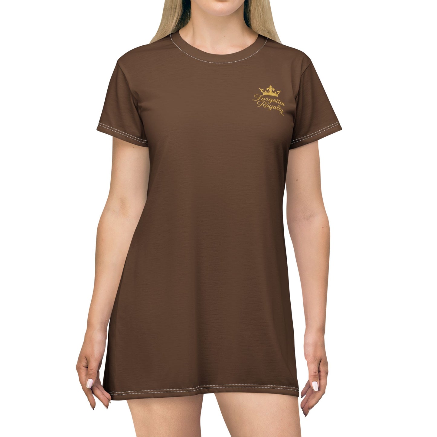 Copy of Chic T-Shirt Dress, Casual Fashion, Flowy Lounge Dress, Gift for Her, Everyday Wear, Birthday or Celebration Outfit