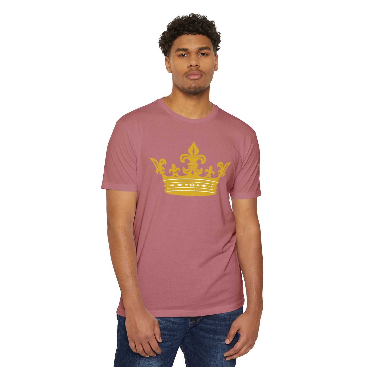 Crown Graphic T-Shirt for All Occasions, Unisex Tee, Birthday Gift, Casual Wear, Statement Shirt, Everyday Style