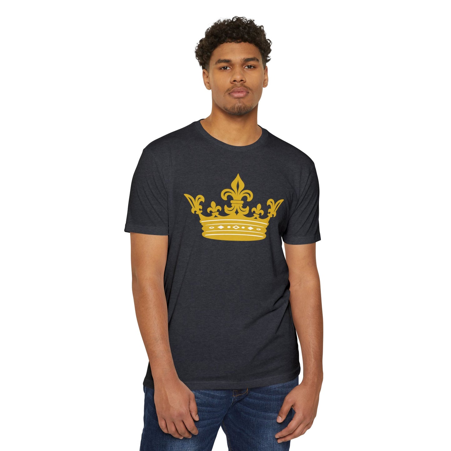 Crown Graphic T-Shirt for All Occasions, Unisex Tee, Birthday Gift, Casual Wear, Statement Shirt, Everyday Style