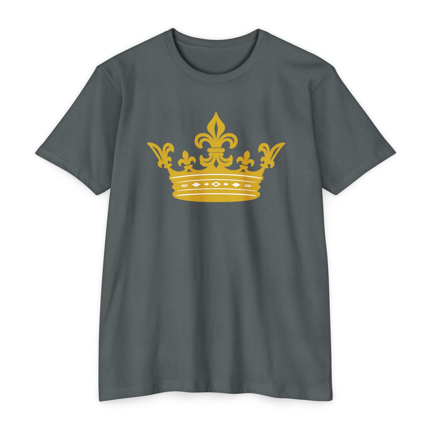 Crown Graphic T-Shirt for All Occasions, Unisex Tee, Birthday Gift, Casual Wear, Statement Shirt, Everyday Style