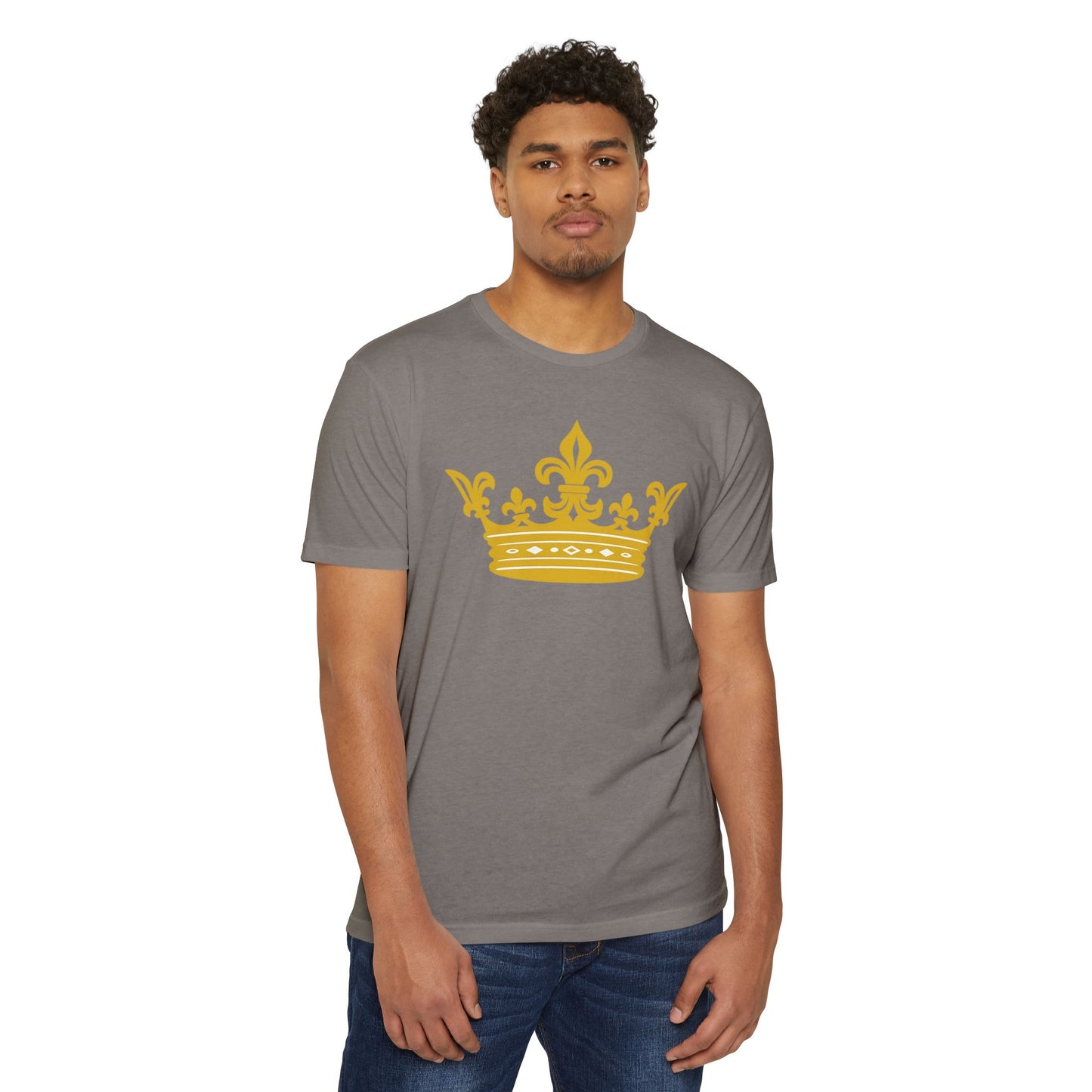 Crown Graphic T-Shirt for All Occasions, Unisex Tee, Birthday Gift, Casual Wear, Statement Shirt, Everyday Style